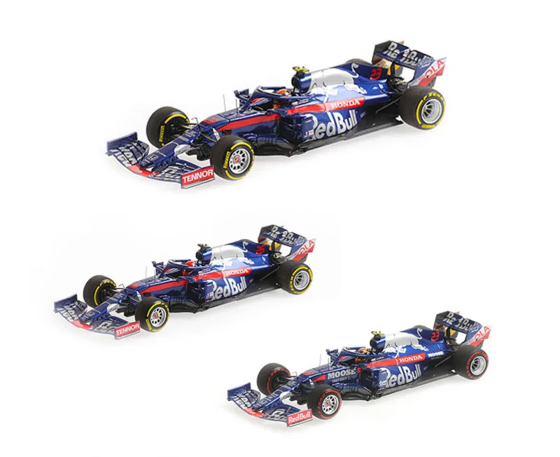 

Special Offer 1:43 Mini Cut Second Team Honda STR14 2019 Monaco Station Albon/Kvyat