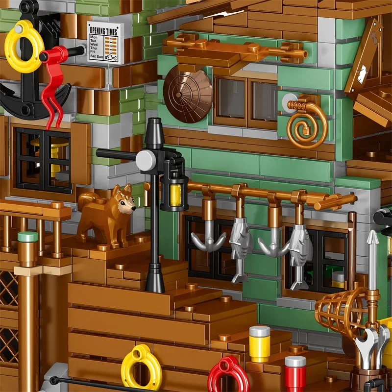 Фотоблоки для рыбалки рыбацкая приставка Рыбацкая кабина мини-размер деревянный