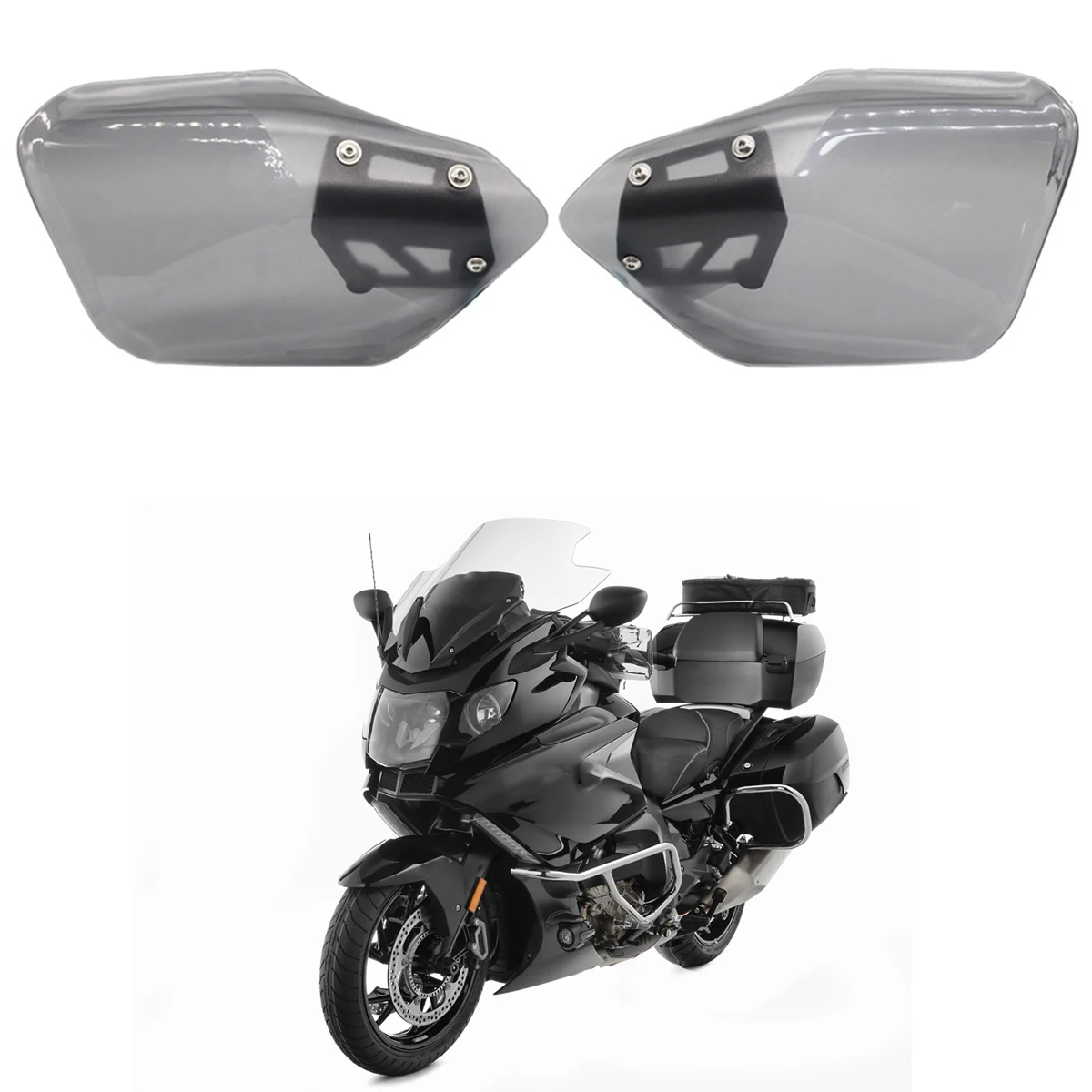 Защита для мотоцикла защита рук лобового стекла BMW K1600GT K 1600 B K1600 Grand America 17-2021 серый