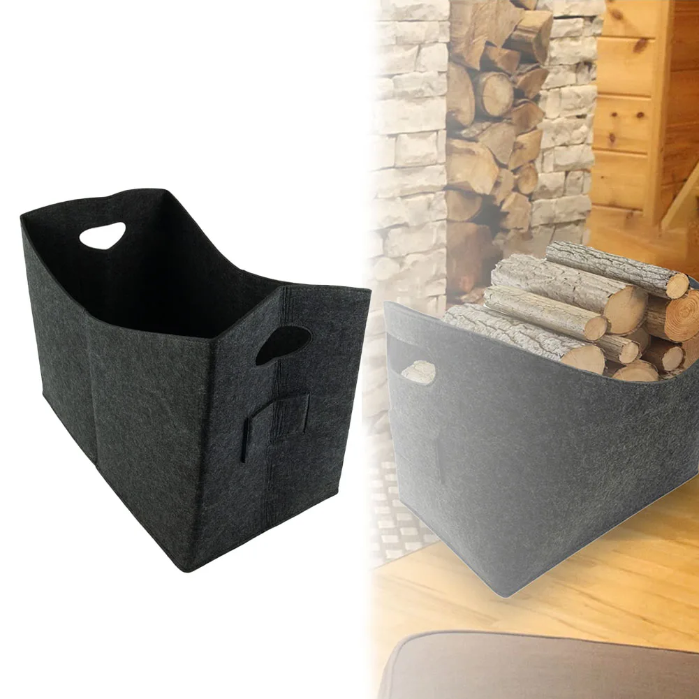 

Фетровая сумка, сумка для хранения, корзина для хранения одежды, органайзеры для дрова, многофункциональная сумка для покупок