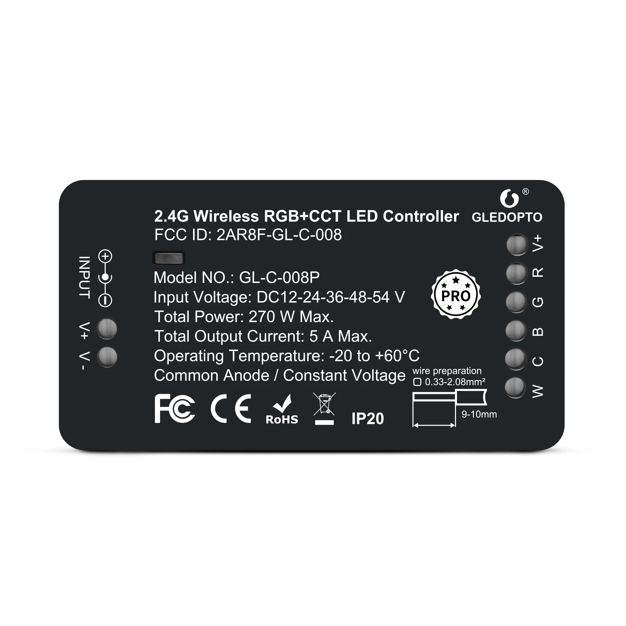 

Умный светодиодный пульт управления Gledopto Zigbee 3,0 RGB + CCT с регулируемой яркостью, совместимый с Alexa Google Home, беспроводной пульт дистанционного управления, домашняя Автоматизация