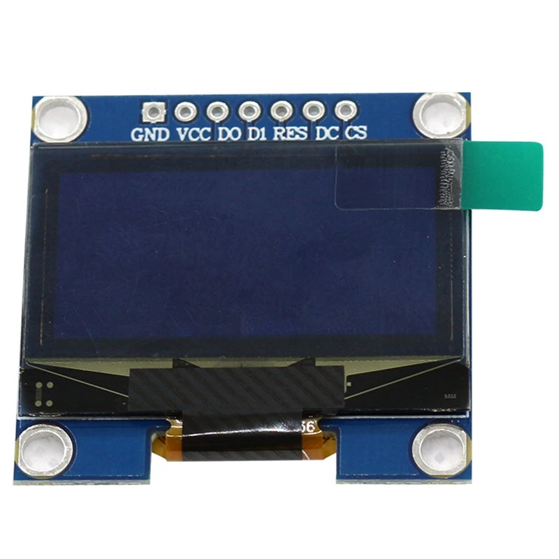 

1.3 Inch OLED Module 7 Pin GND Display Blue White 128X64 1106 Chip SPI 7P