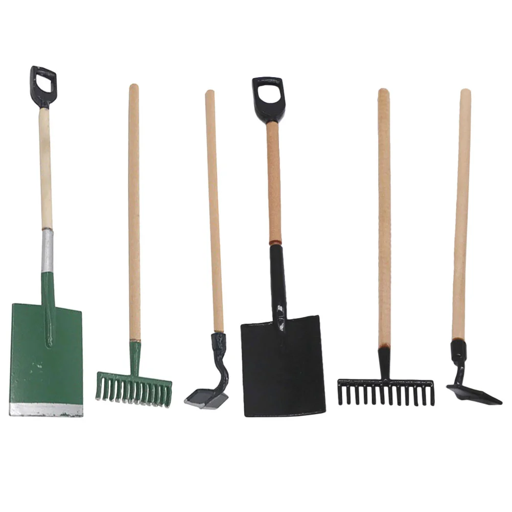 

Miniature Tool Housegardening Mini Supplies Ornament Stuff Props Layout Playset Pretend Role Diy Model Garden Kids Hoefarming