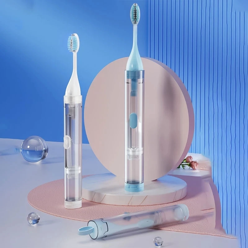 

Portable Toothbrush Toothpaste One Braces Soft Bristle Orthodontic Toothbrush Travel Toothbrush Folding Toothbrush Bathroom