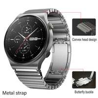 22mm metal strap for sansung galaxy watch 3 45mm gear s3 huawei watch 46mm smart watch high end wristband for amazfit gtr 47mm