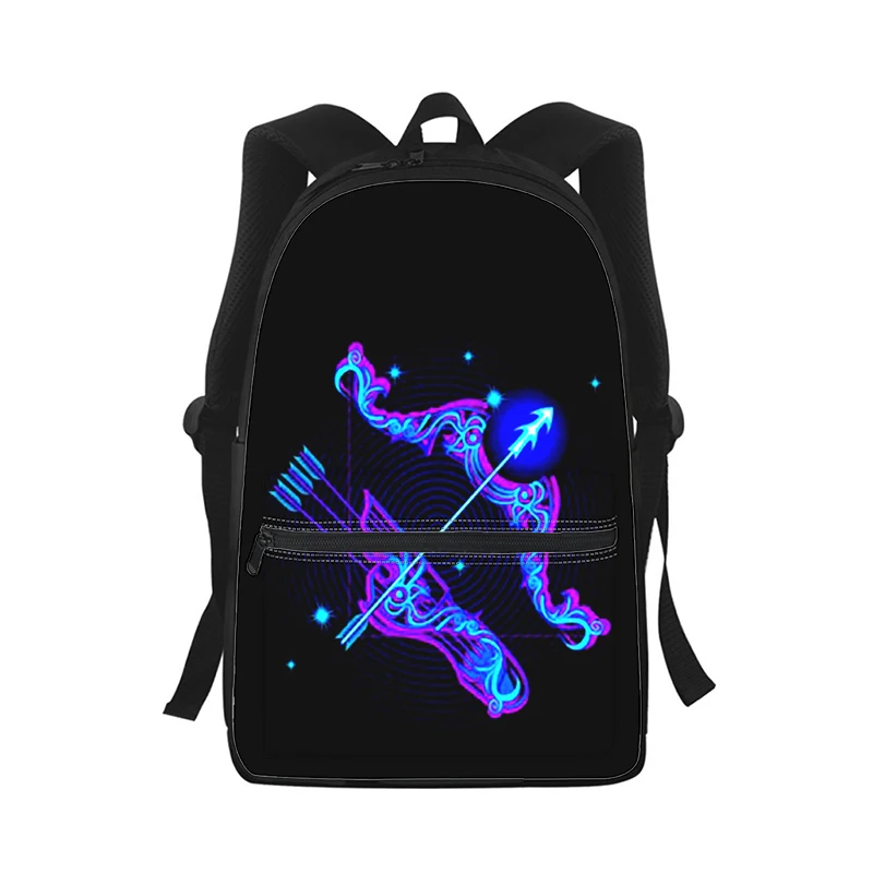 constellations 12 Men Women Backpack 3D Print Fashion Student School Bag Laptop Backpack Kids Travel Shoulder Bag
