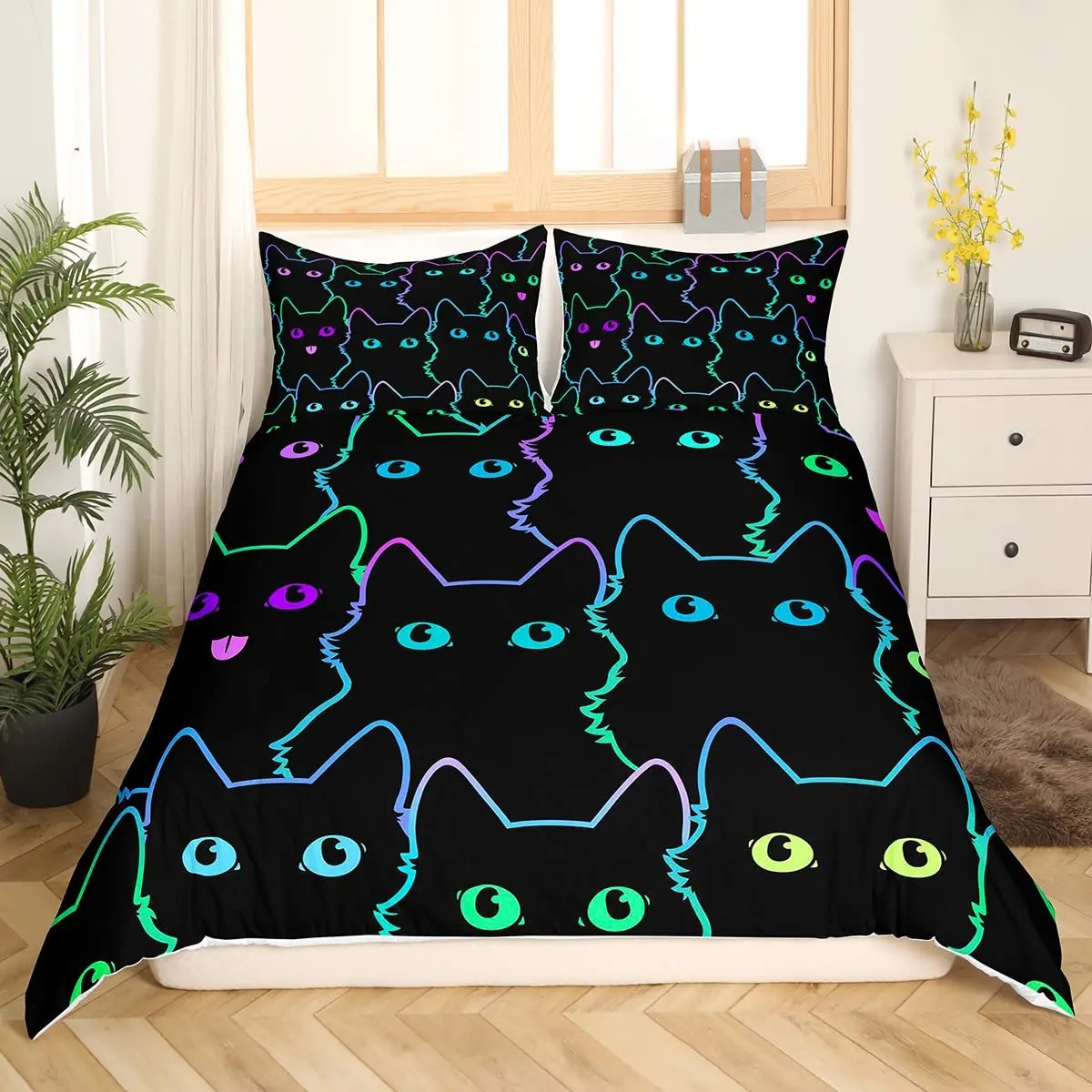 For Kids Teens Adults Animal 2/3pcs Soft Quilt Cover