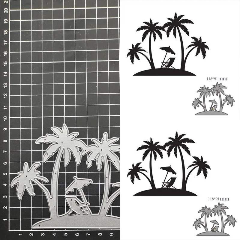 

Trees Metal Cutting Die Stencil for DIY Scrapbooking Album Paper Card Decor Craft Embossing Die