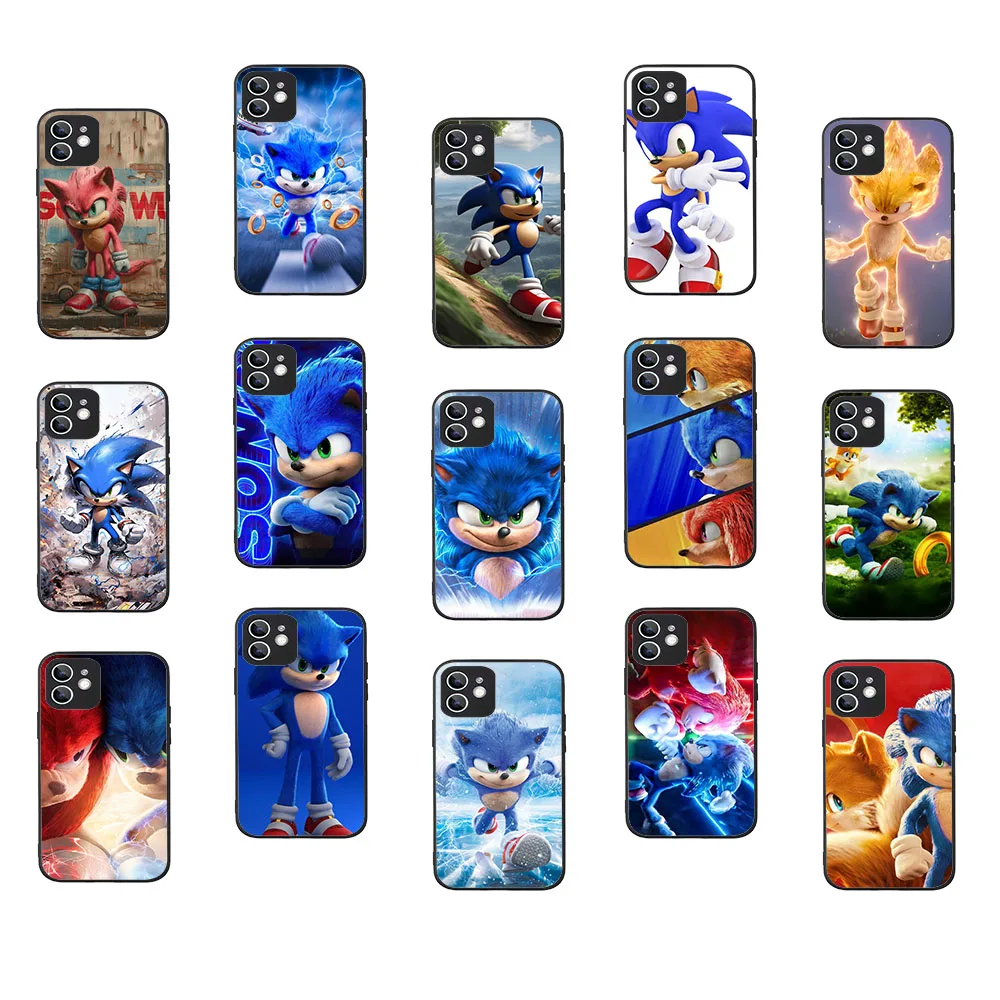 WR-65 Sonic the Hedgehog Soft чехол для Redmi Note 9C 11S 9S 9T 10C 10 8T 10S 10T 11 Pro Max