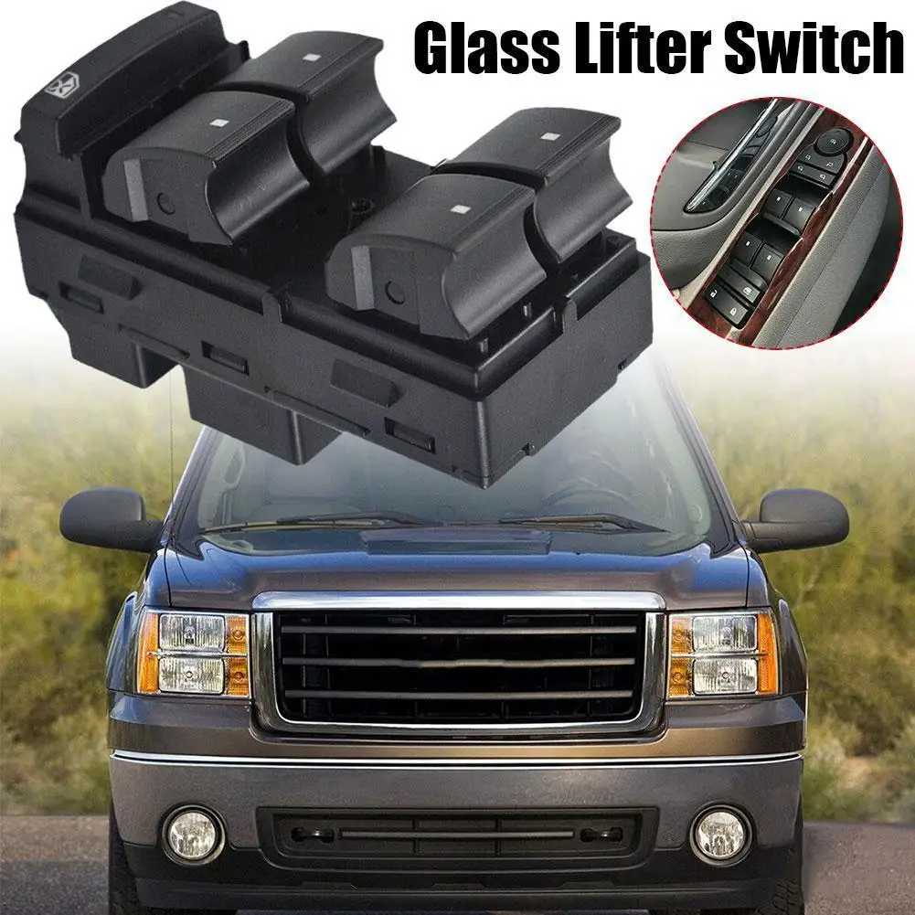 

Driver Side Master Power Window Switch for Chevrolet Silverado For GMC Sierra Silverado 07-14 25789692 20945129 25951963 D5U1