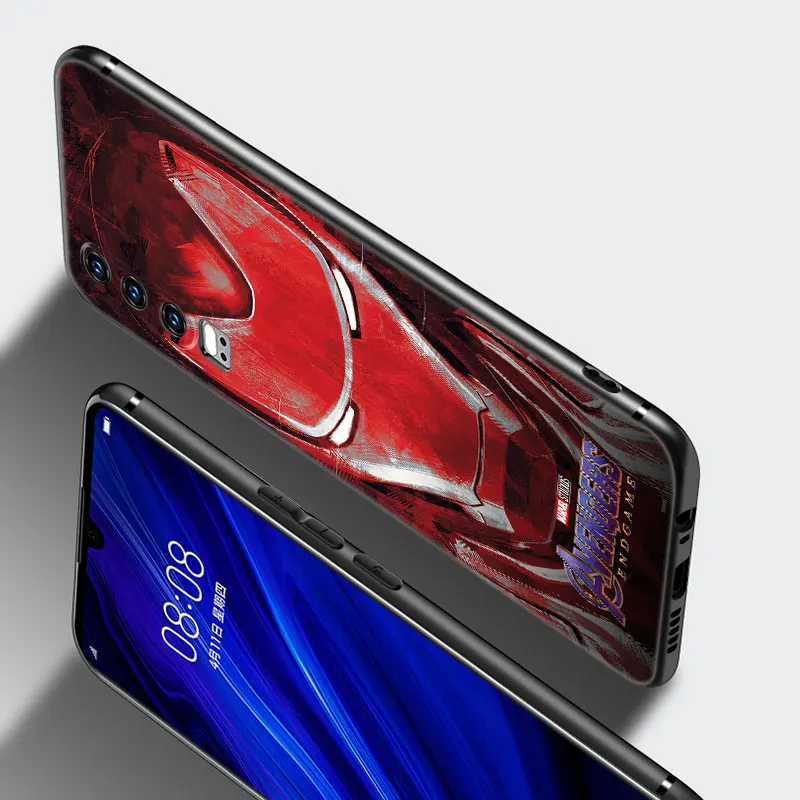 Чехол с логотипом Железного человека для телефона Huawei P20 P30 P40 P50 P Smart Z S Pro P8 P9 P10 Lite 5G