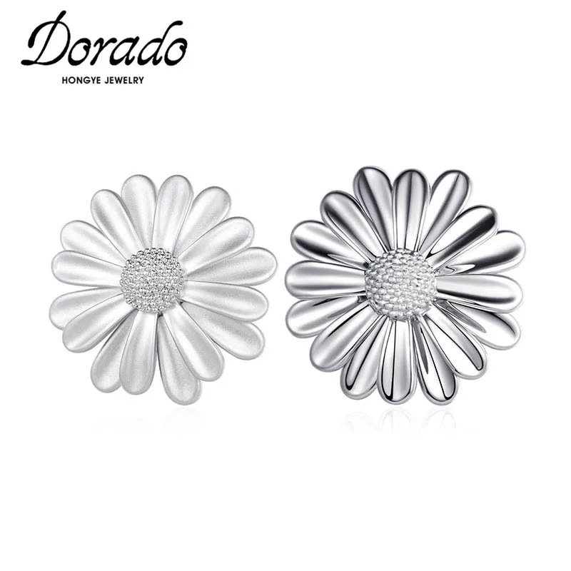 

Dorado Charm Stud Earring for Women Pretty Flower Fashion Statement Retro New Metal Fine Brincos Party Gifts for Female 2023