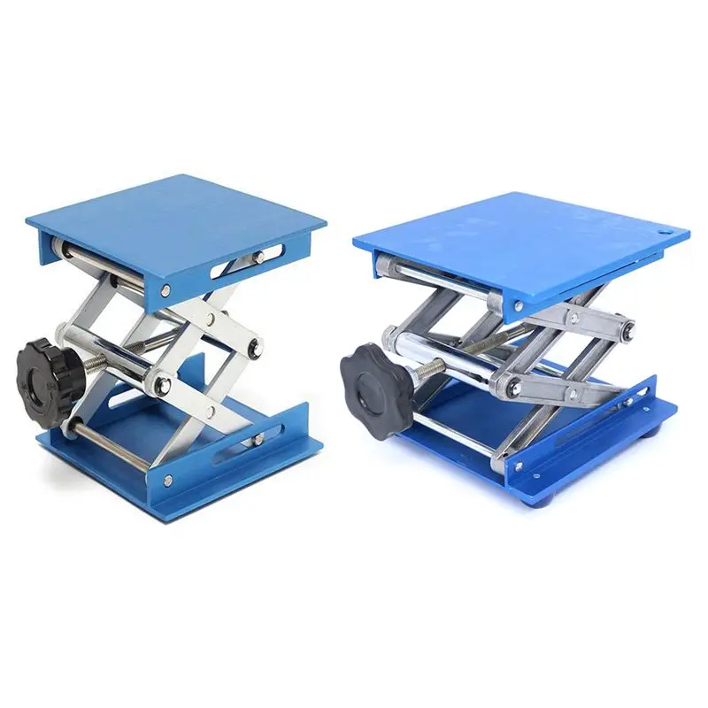 

HOT SALE Aluminum Alloy Laboratory Jack Scissor Lift Platform / Foldable Lifting Table Pad Height Control Prefect For Working,Ph
