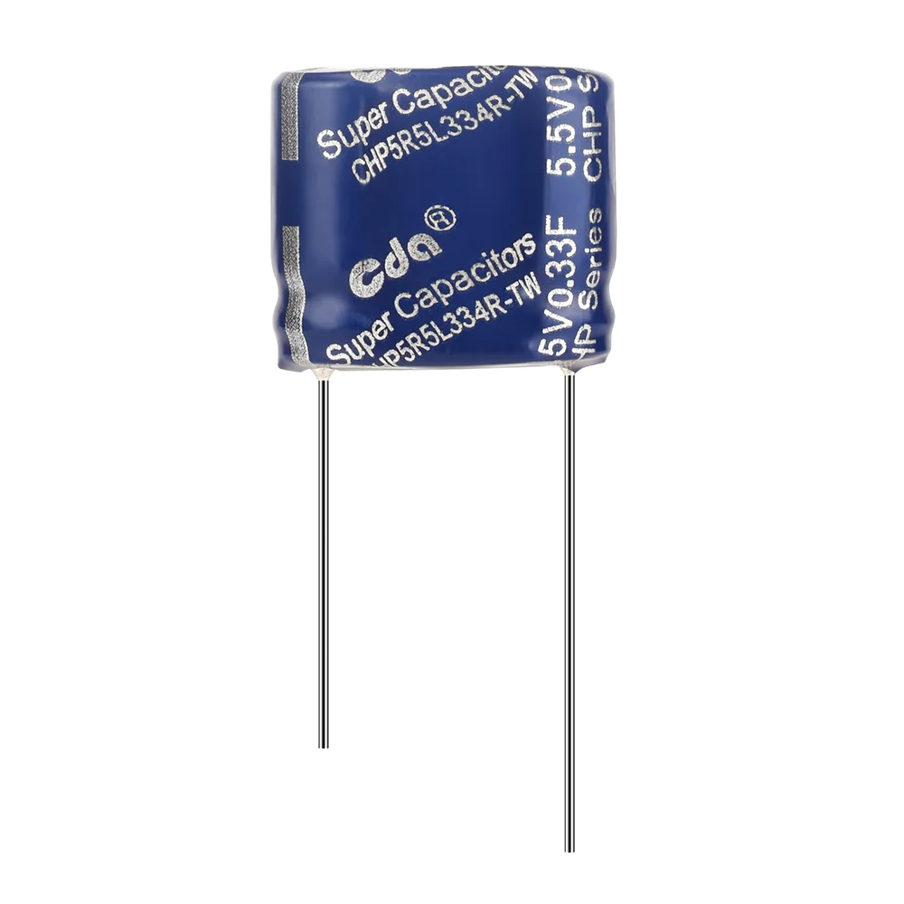 

1PCS 5.5V CHP Super Capacitors CDA 0.1F 0.33F 0.5F 1F 1.5F 2F 3.5F 7.5F 10F 12F 15F 20F 25F 50F 60F Farrah Ultra Capacitor