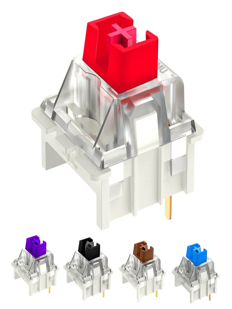 

SMD RGB Outemu MX switch 3Pin Clicky Linear Tactile silent red blue Black Brown Switche For Backlit Mechanical keyboard2022