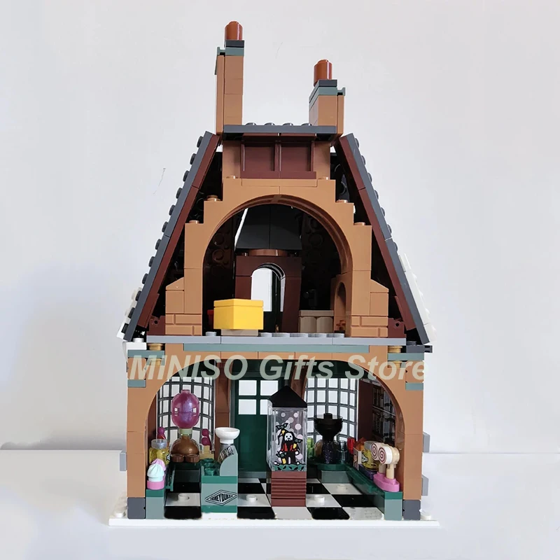 MINISO Disney Hogsmeade Bricks игра образовательный набор строительных блоков сделай сам
