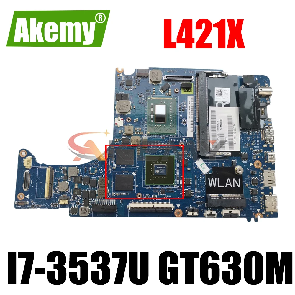 

Akemy I7-3537U GT630M для Dell XPS L421X материнская плата QLM00 LA-7841P Y1W7X материнская плата 100% тест