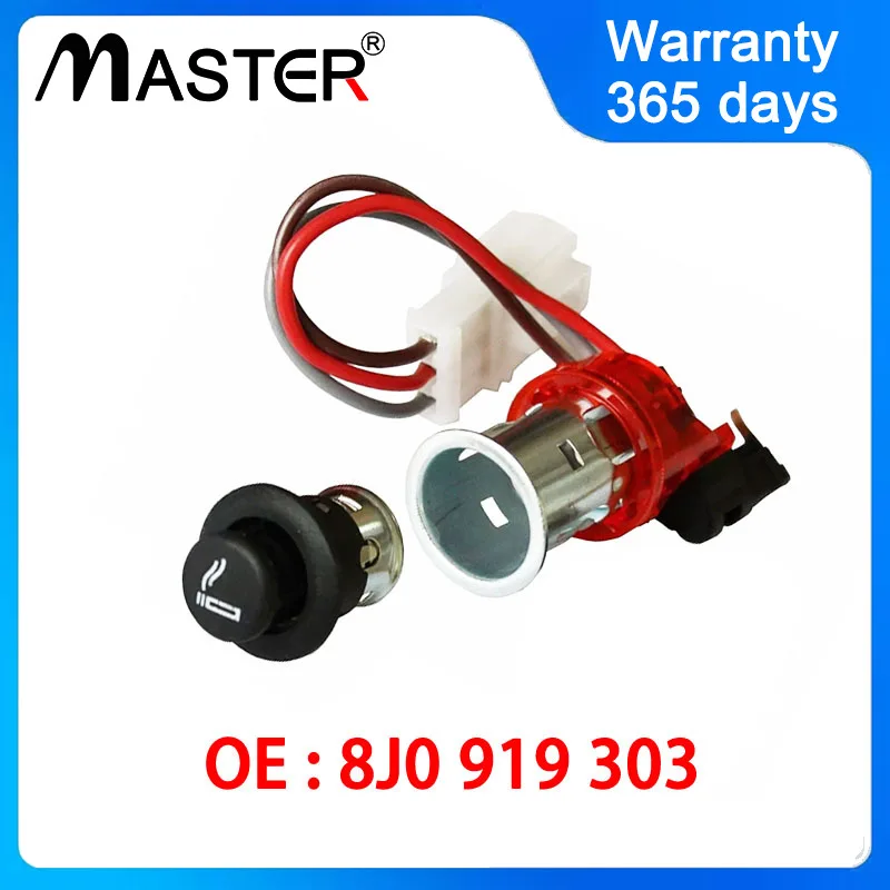 

Розетка прикуривателя 12 В с подсветкой 8J 0919303 для Audi A4 B8 A5 Q5 8J0 919 303