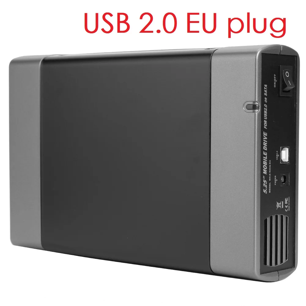 

Внешний оптический привод 5,25 дюйма USB 2,0/USB 3,0 SATA
