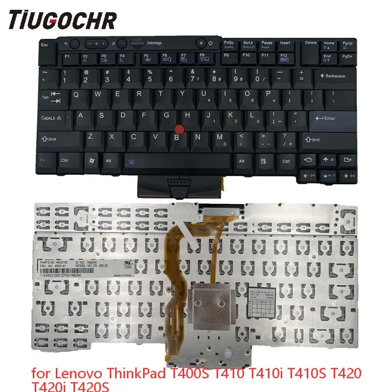 Купи NEW US For Lenovo Thinkpad T410 T410I T410S T420 T420I T420S T400S X220 X220i X220S Laptop Keyboard за 1,519 рублей в магазине AliExpress