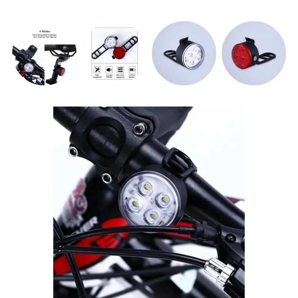

Useful PC Pocket Size Compatible with Any Road Bikes Tail Light for Comptition Bike Tail Light Rear Bike Light