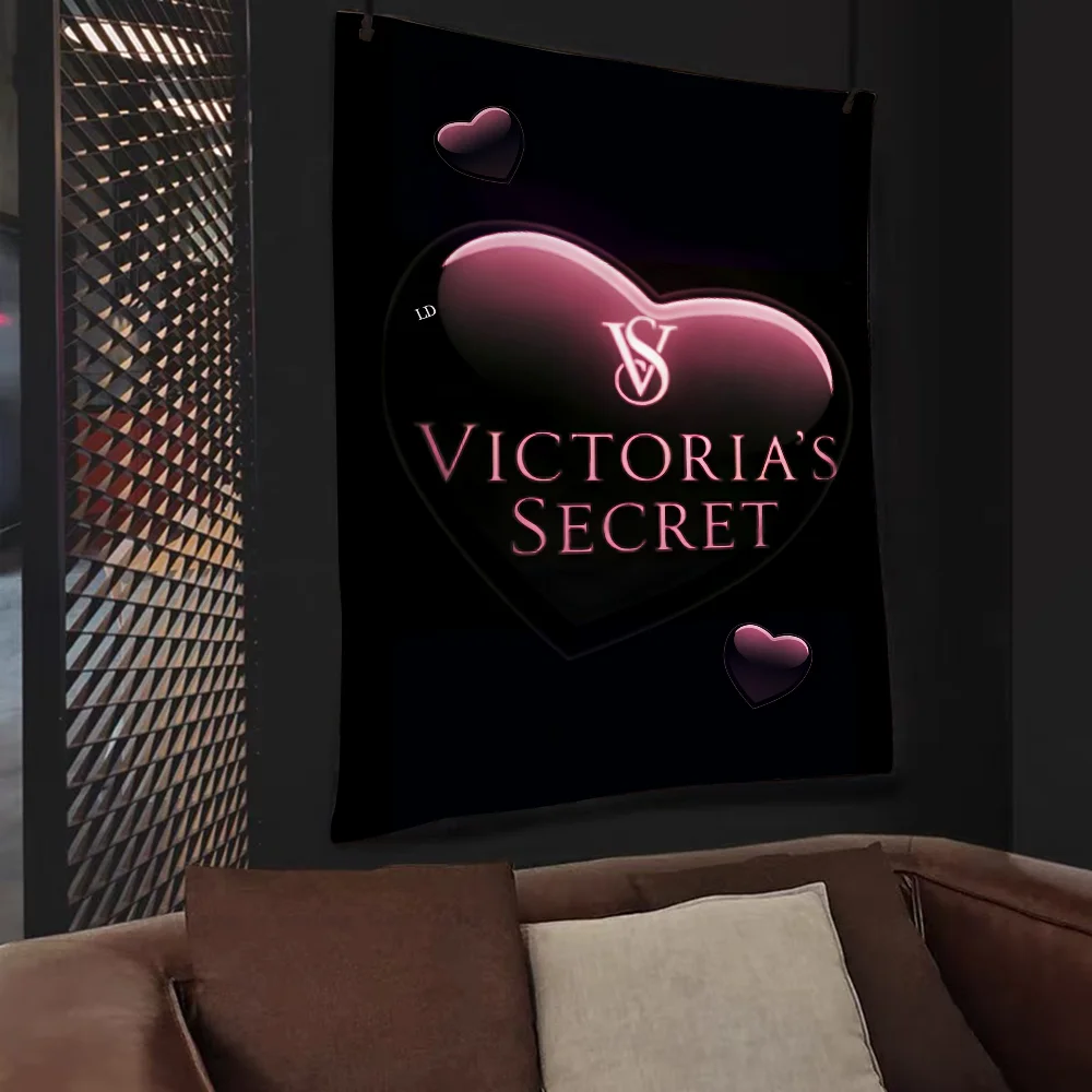 V-victoria-s Hot S-Secrets Printed Large Wall Tapestry Hanging Tarot Hippie Rugs Dorm Home Decor