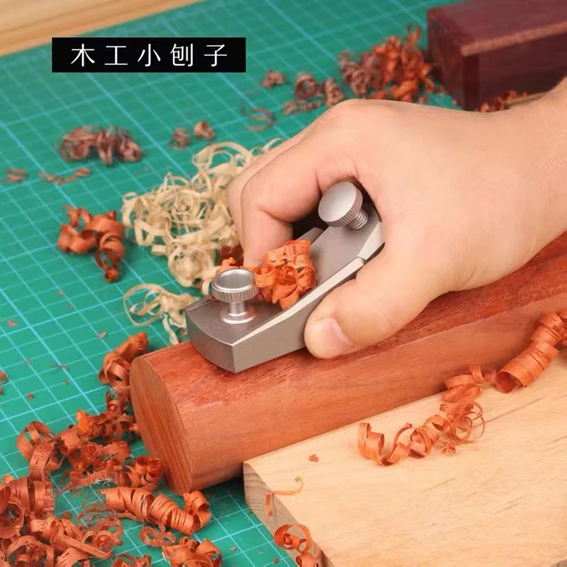 

Woodworking Planer Aluminum alloy Mini Hand Planer European Flat Plane Bottom Edge Wood Trimming Plane DIY Carpenter Tools