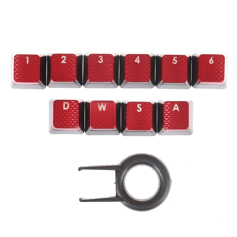 10Pcs/Pack Anti-Slip Gaming Keycaps for Corsair K70 RGB K95 K90 K63 Mechanical Keyboard