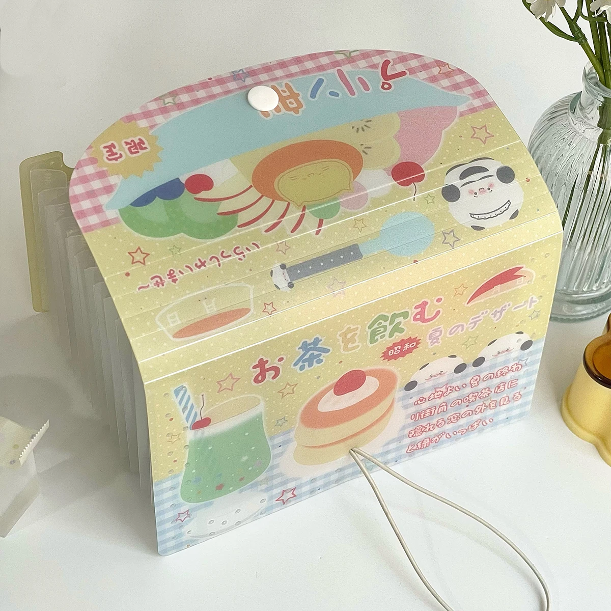 WAKAWAKA папка для файлов SM020111018 папка 20 файлов а4 transparent серая