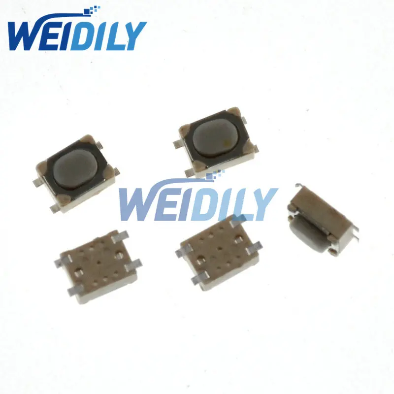 

50 шт. тактовый микропереключатель WEIDILY белый 3*4*2.5 мм