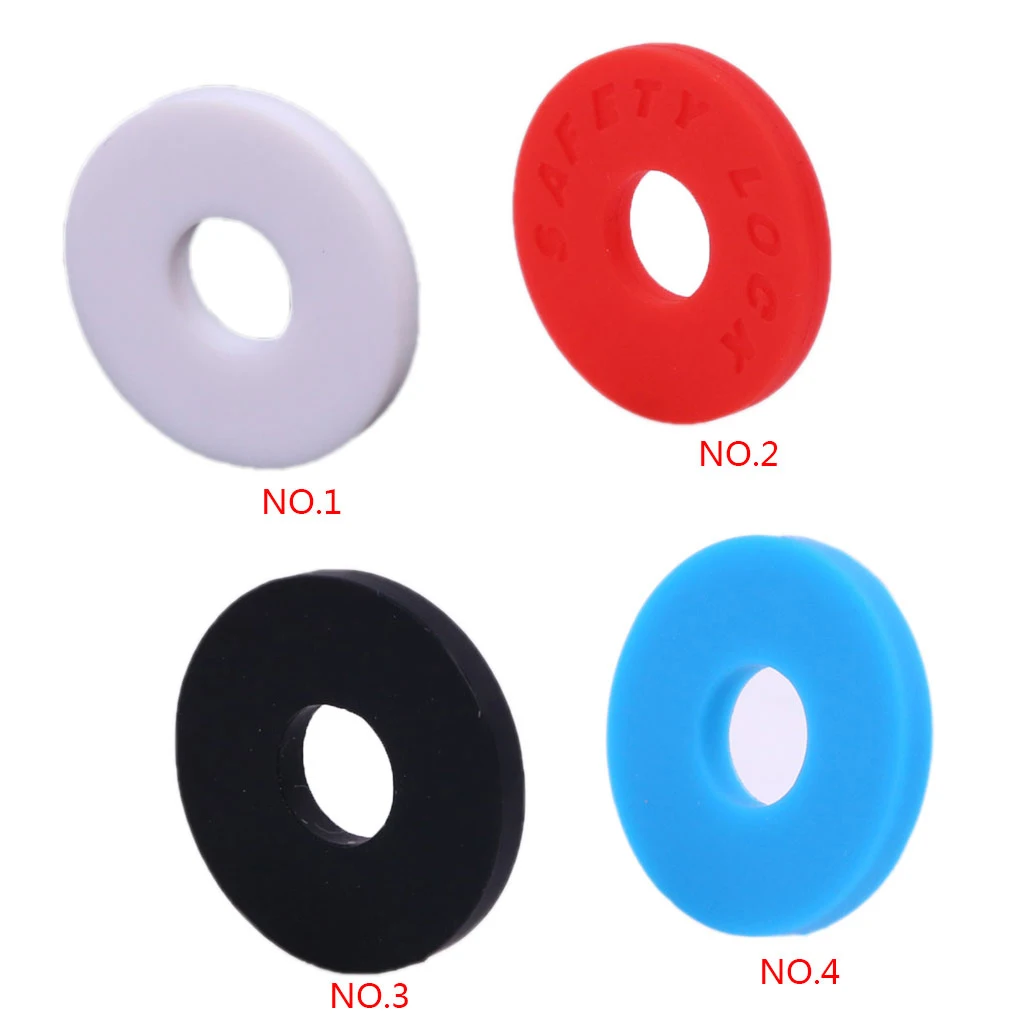 

6pcs Silicone Guitar Strap Locks Multicolor Durable Guitar Protector Strap Blocks Easy Installation