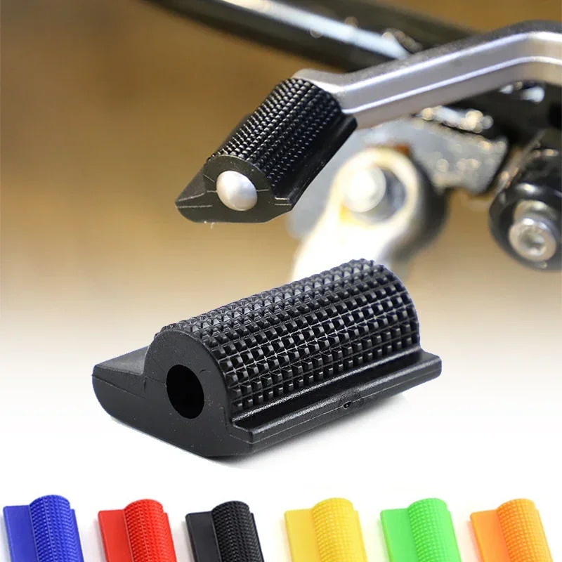 DragonflyMoto Мотоциклетный кожаный полимерный капот для педалей защита обуви