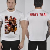 unique design martial arts muay thai training casual premium t shirt summer cotton short sleeve o neck mens t shirt new s 3xl