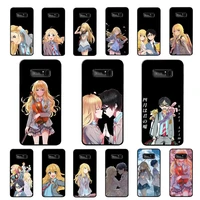 maiyaca japan anime your lie in april phone case for samsung note 5 7 8 9 10 20 pro plus lite ultra a21 12 02