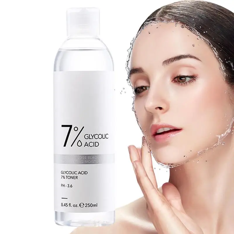 

Glycolic Acid Toner 8.45fl.oz Beauty Toner Daily Makeup Removing Toning Solution Skin Facial Toner Natural Moisturizer Toner