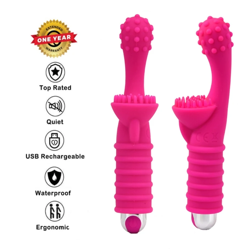 Женский Вибратор для стимуляции точки G 10-частотный массажер с зарядкой от USB