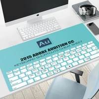 keyboard shortcuts cheat sheet large mousepad 80x30cm non slip carpert mouse mat for office company mice mats rug mouse pad