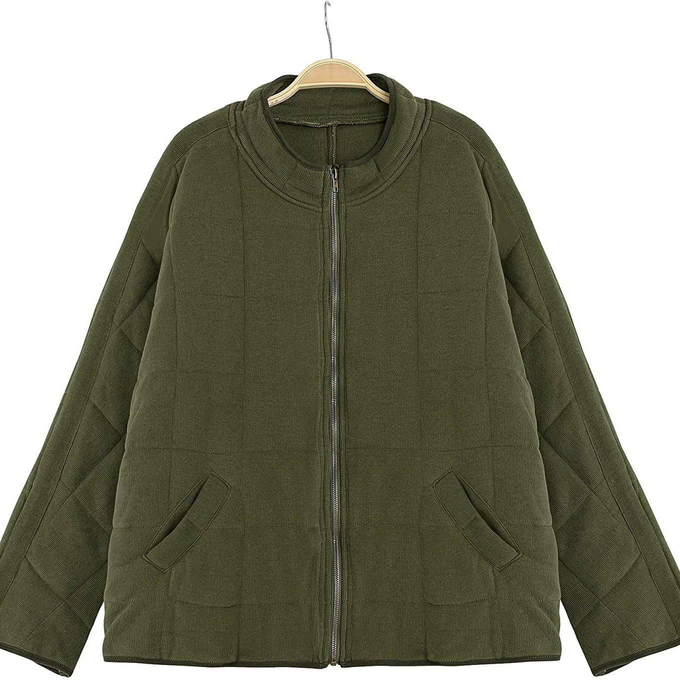 Casual Winter Warm Parkas Women Fashion Simple Coats Women Elegant Spring Soft Stand Collar Cotton Jackets Female Ladies 2021