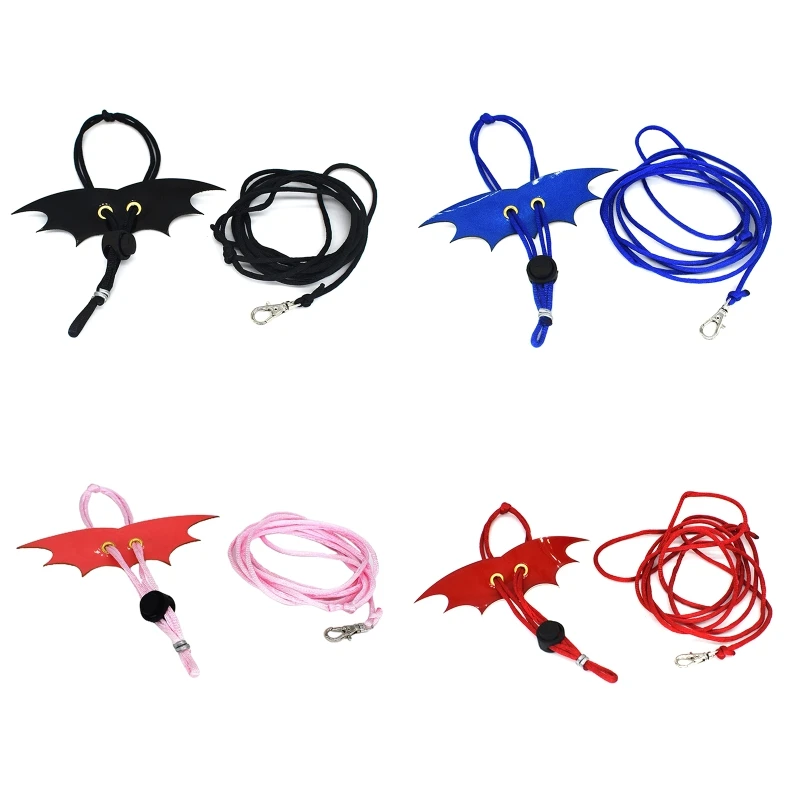 

Lizard Leash Set Bearded Dragon Adjustable Harness for Small Reptiles Geckos