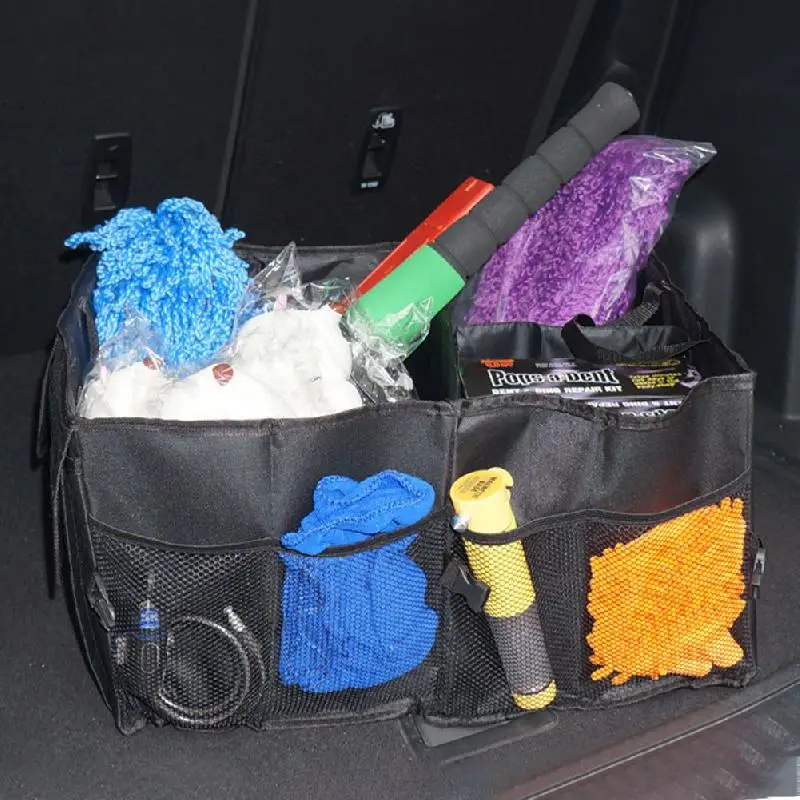 

Car Water Proof Collapsible Storage Box Portable Trunk Organizer Box High Capacity Car Multifunction Box Emergency Storage Bag