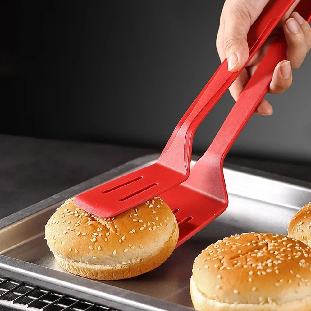 Щипцы для барбекю Зажим Противоскользящая ручка Скошенный буферный дизайн