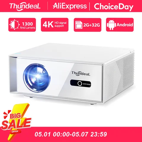 Проектор ThundeaL TD95W 4K Full HD 1080P