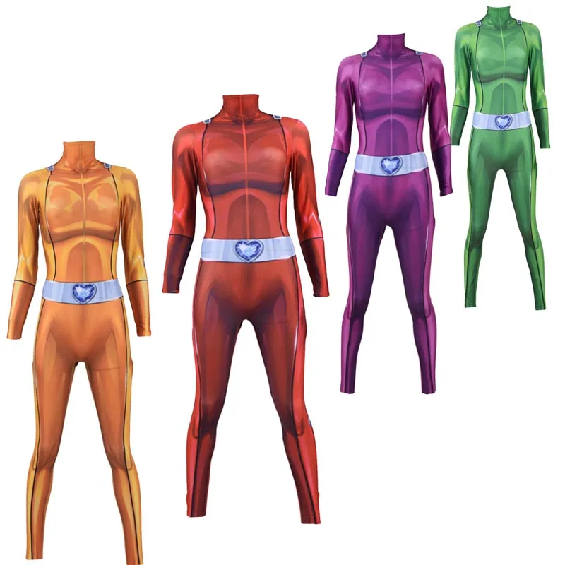 Цельнокроеный женский комбинезон с высокой горловиной на молнии полный