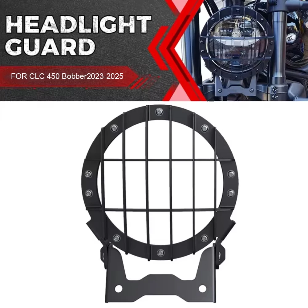 ДЛЯ CFMOTO CLC 450 250 CL-C 2023-2024-2025 Защитная решетка для фар мотоцикла аксессуары