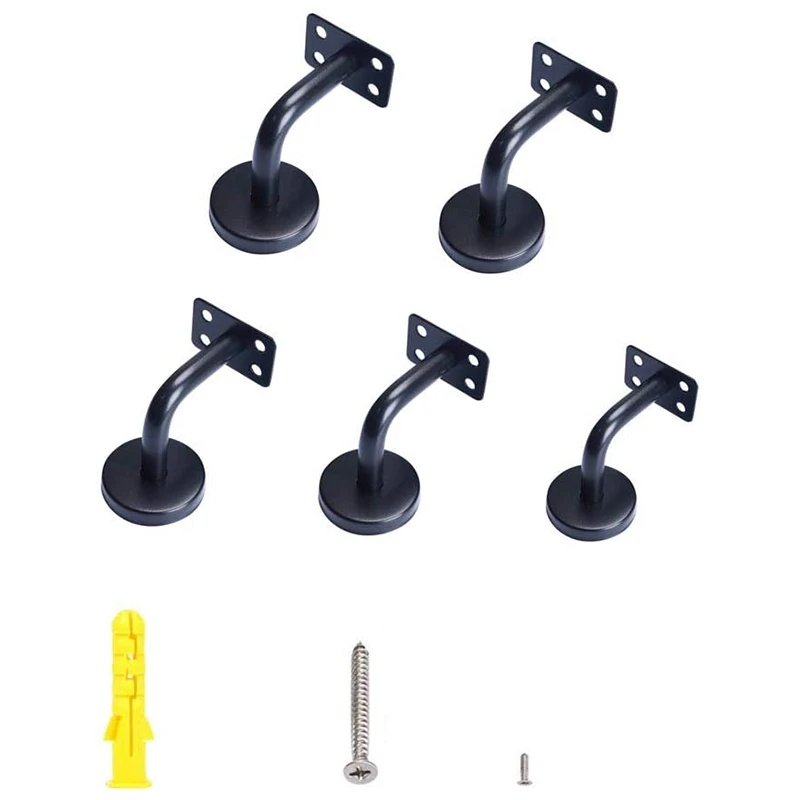 

Sturdy Handrail Bracket, Solid Banister Rail Bracket, Stair Handrail - 5PCS - Flat Joint 60X60mm