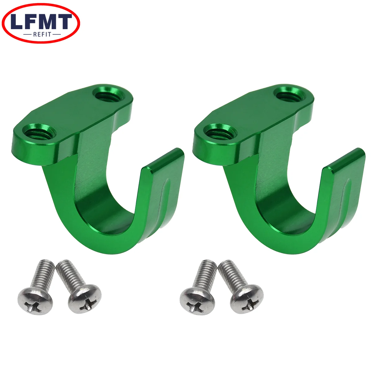 Зажим для держателя тормозного шланга для Kawasaki KX85 KX100 KX125 250 KX450 KX250F KX450F KX250X KX450X KLX450R Направляющая зажима заднего тормозного троса