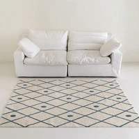 new minimalist modern lines large area living room carpet thickened soft corridor bedroom fashion trendy plaid ig decorative rug