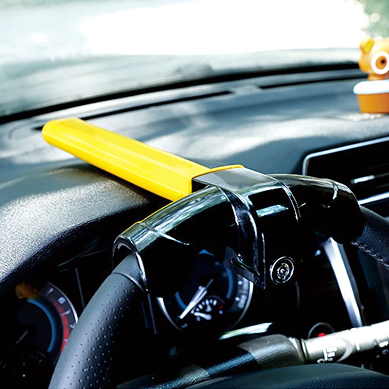 

Car Steering Wheel Lock Heavy Locking Devices Duty Anti-theft Car/Van Security Rotary Enhance Automobile Security