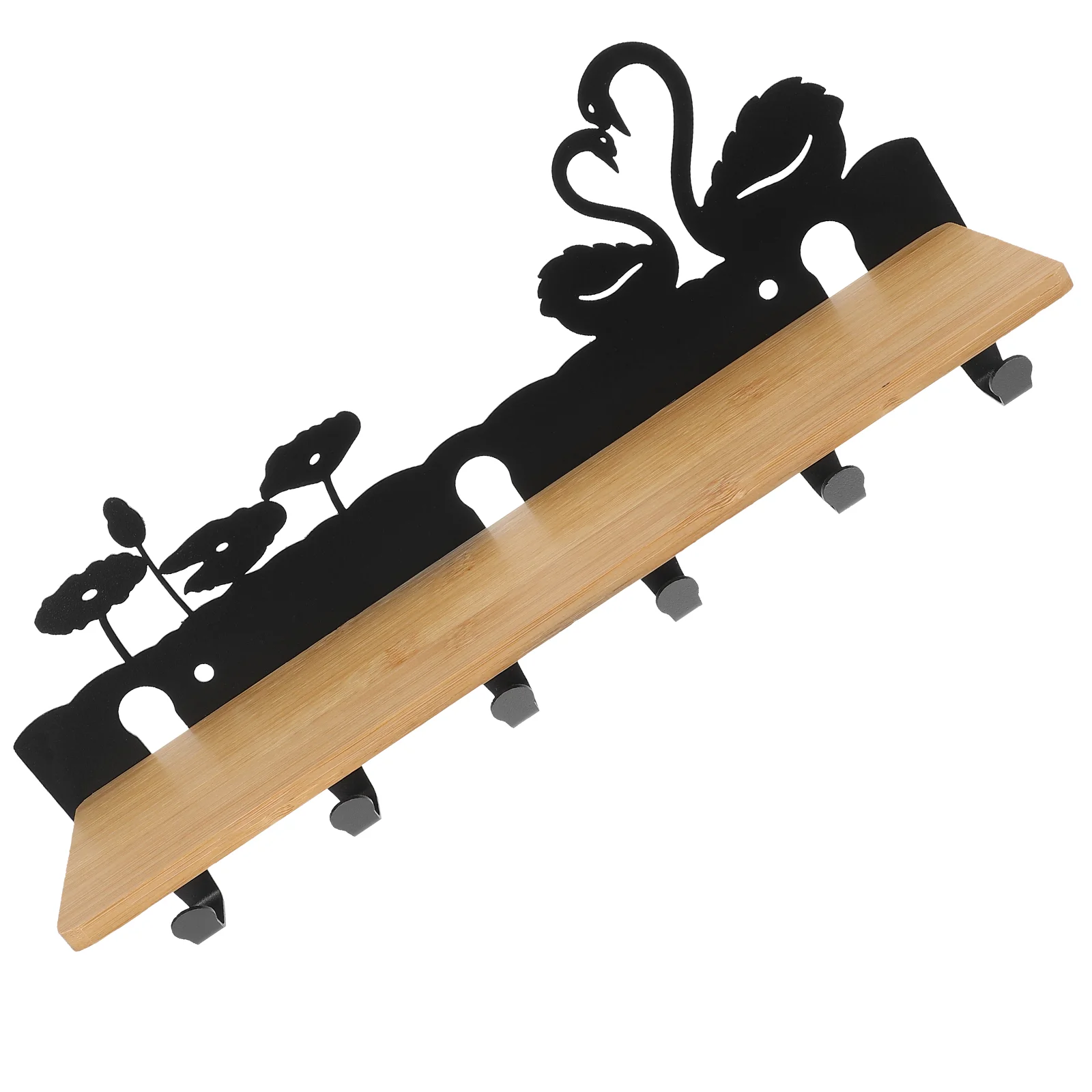 

Настенная вешалка с крючками для ключей и ключей