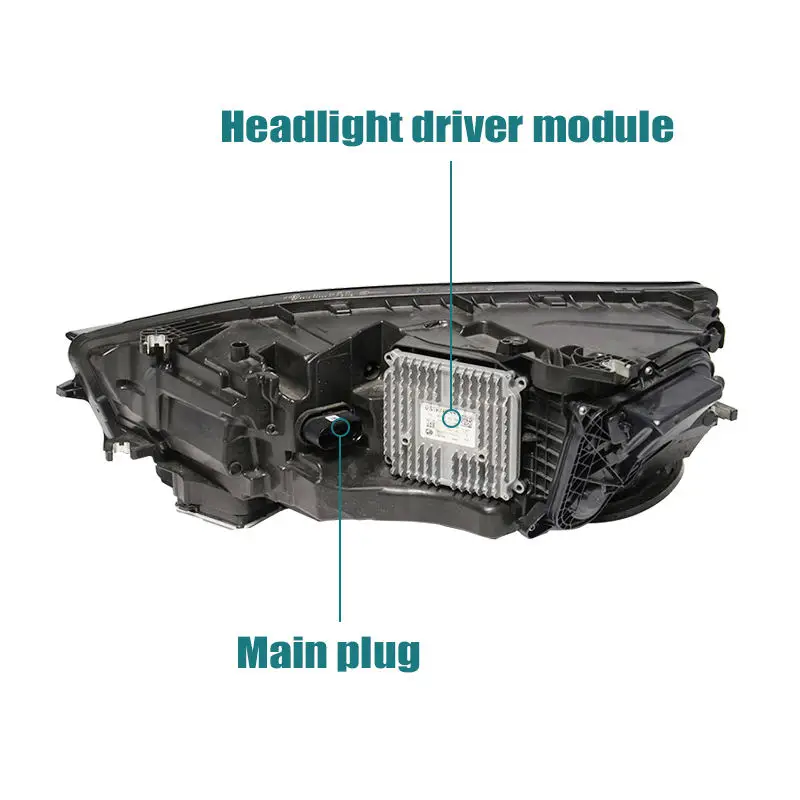 Для обновленной модели фар головного света для Audi A7 2011-2018 объектив проектора фара